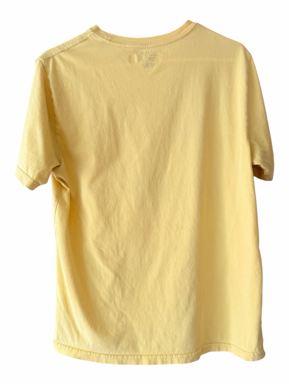 Polo Ralph Lauren Polo Bear Graphic T-Shirt Yellow Youth XL 18-20/Adult Small - Picture 4 of 4